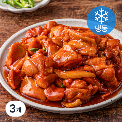 미트코리아 미래식탁 고추장 닭갈비 (냉동), 600g, 3개