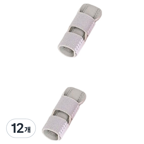칼라 손가락 보호대 그레이, 12개