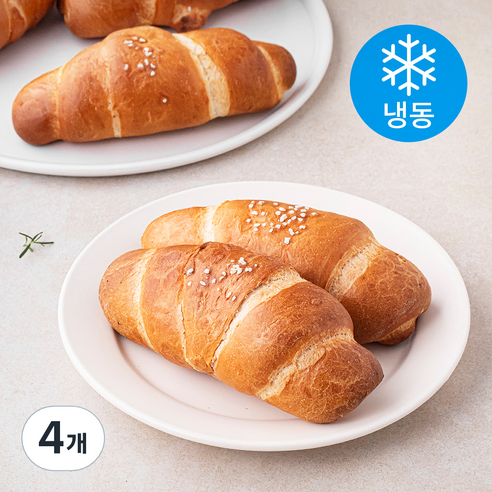 곰곰 무염버터로 만든 소금빵 (65gx5개입) (냉동), 65g, 5개입, 4개
