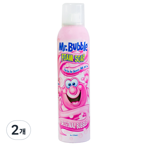 미스터버블 폼솝(거품비누), 236ml, 오리지널, 2개