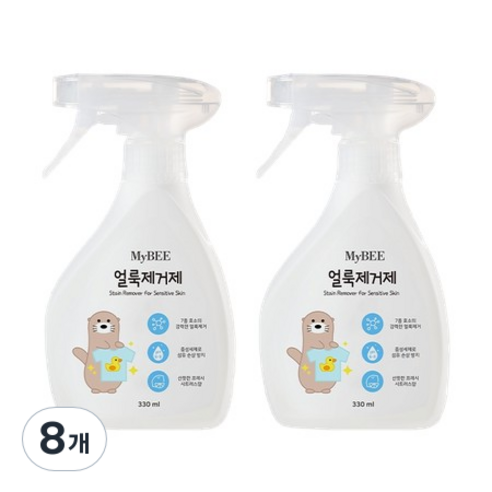 마이비 자연품은 아기 얼룩제거제, 330ml, 8개