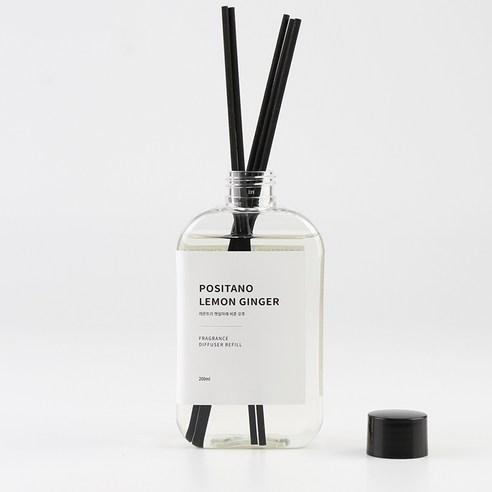 단순생활 아로마 디퓨저 리필, 포지타노 레몬진저, 200ml