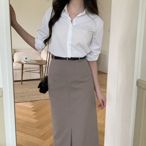 短款女 基本款襯衫 襯衫 女式襯衫 素色襯衫 襯衫搭配 女式襯衫 女式素色襯衫 女式素色襯衫 秋季襯衫
