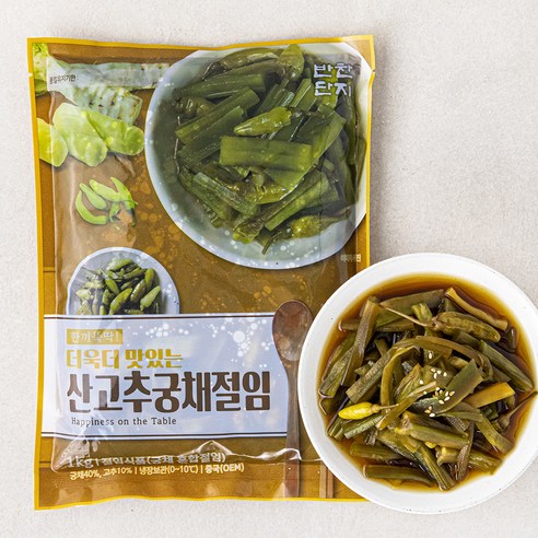 반찬단지 산고추궁채절임, 1kg, 1개