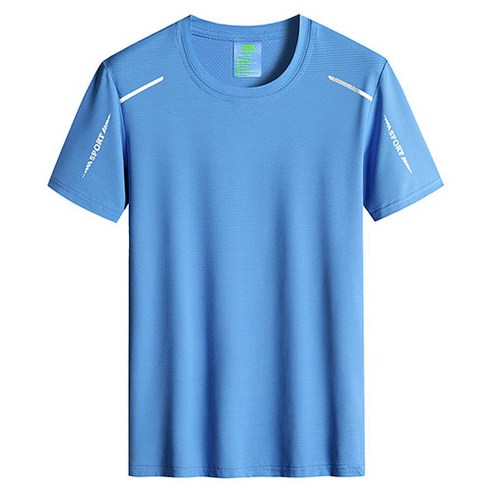 민성컴퍼니 남성용 아이스 스포츠 슬림스포츠 티셔츠