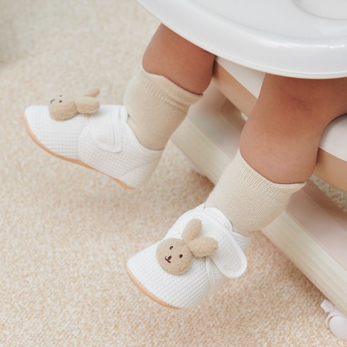 아기의 첫걸음을 위한 부드러운 안전, 아띠빠스 와플 코튼 걸음마 신발
