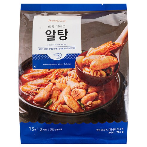 프레시지 톡톡 터지는 알탕 밀키트: 집에서 만드는 맛있는 알탕의 비결
