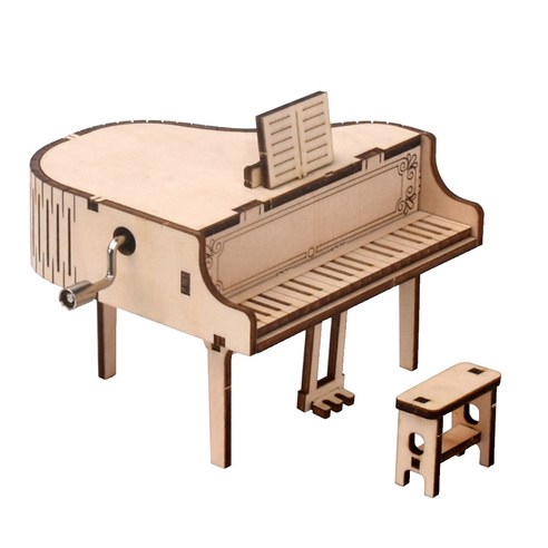 DIY 오르골 만들기 그랜드 피아노로 창의력과 집중력 향상, 스트레스 해소