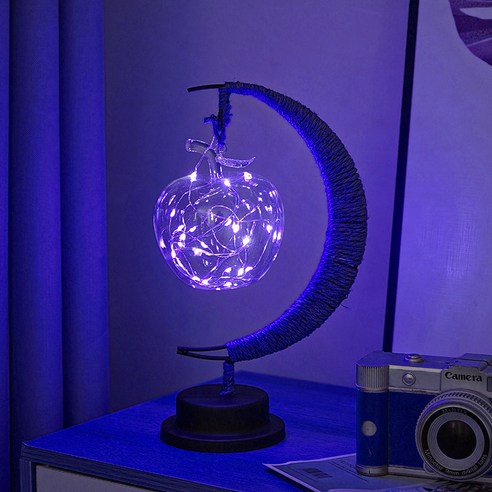 어썸리브 LED 로프 무드등, 10 블루레이 애플  (USB 모델)
