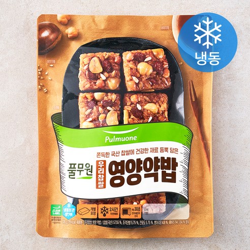 풀무원 우리찹쌀 영양 약밥 (냉동), 320g, 1개