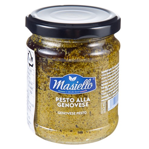 마시엘로 이탈리아 바질페스토, 180g, 4개