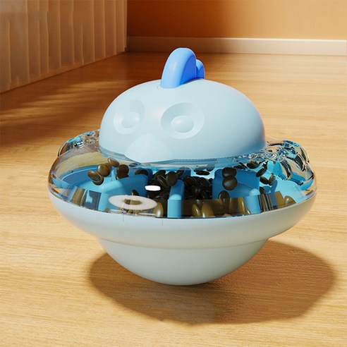 레드퍼피 고양이 UFO 오뚜기 간식통, 블루베리블루, 1개