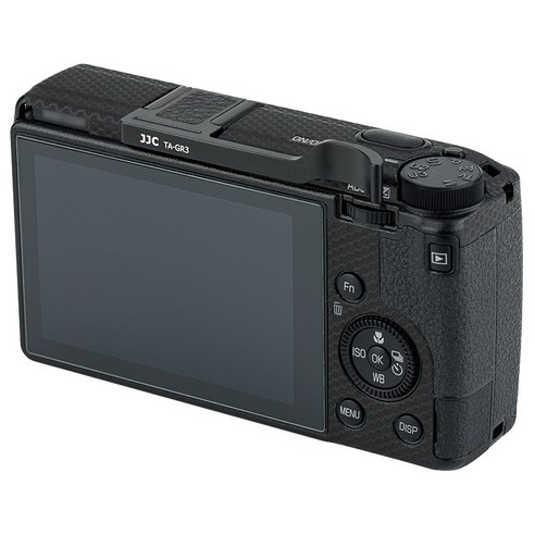 리코 GR3X 및 GR3 카메라를 위한 맞춤 설계된 JJC 카메라 엄지그립으로 피로 감소와 향상된 핸들링