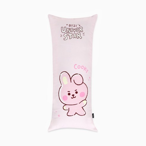 BT21 스케치 사각바디필로우, 쿠키