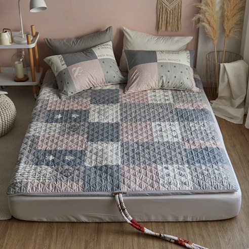 쉬즈홈 프렌치 순면 온수매트커버