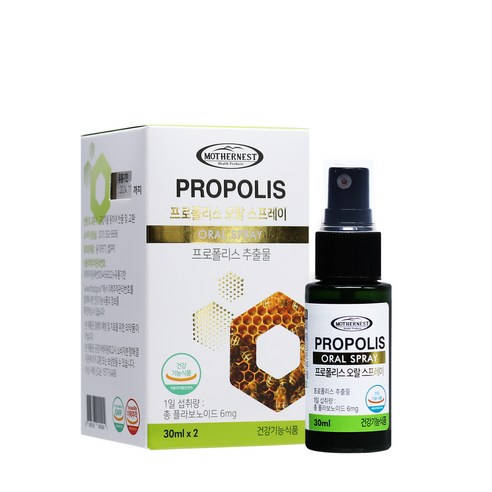 마더네스트 오랄 스프레이 프로폴리스 2p, 30ml, 1개