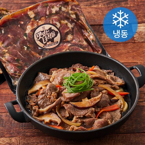 맛있는녀석들 뒷고기 돼지 불백 (냉동), 500g, 2개 - 기타 양념/가공육 | 쿠팡