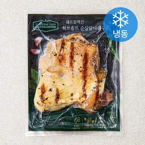 신세계푸드 쉐프컬렉션 허브솔트 순살닭다리구이 (냉동), 100g, 6개