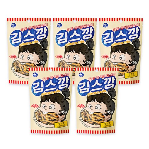 만전김 김스깡, 5개, 60g