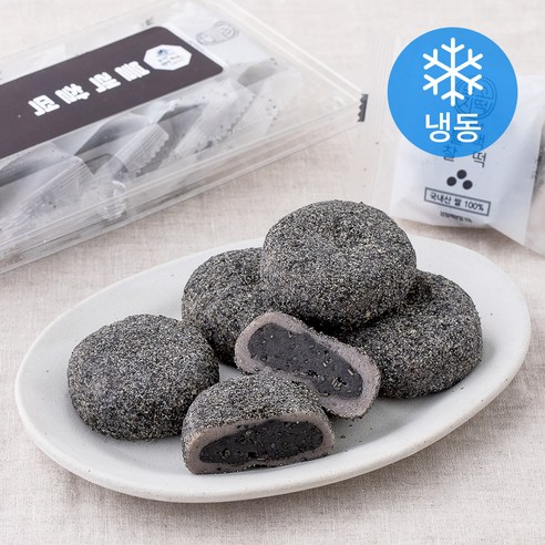 [로켓프레시] 청사초롱 블랙찰떡 (냉동), 60g, 5개입, 1개