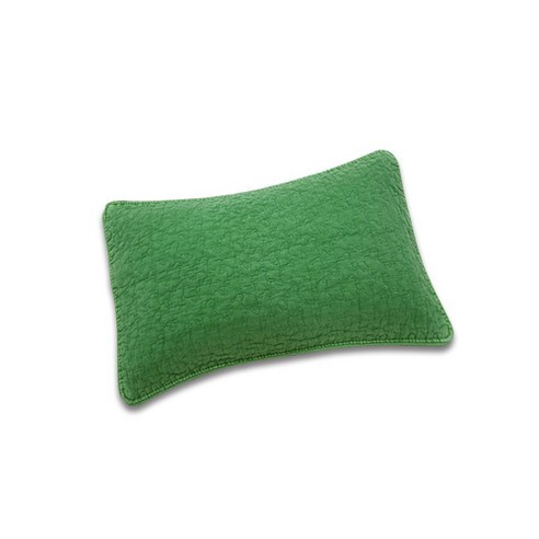 편백아트 프리미엄 편백 큐브칩 베이직 베개, 진녹색(베개커버), 랜덤발송(속커버), 1개