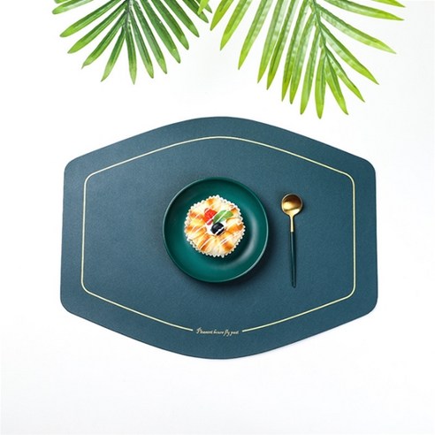 유니크한 디자인 테이블 매트 2p, TYPE 03, 45 x 23 cm