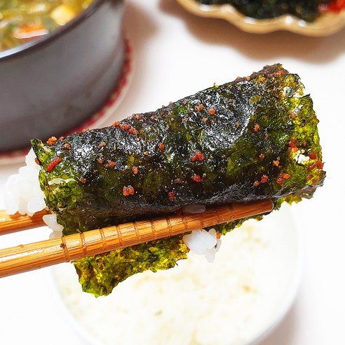 하동녹차 명란김, 멈출 수 없는 맛의 비밀