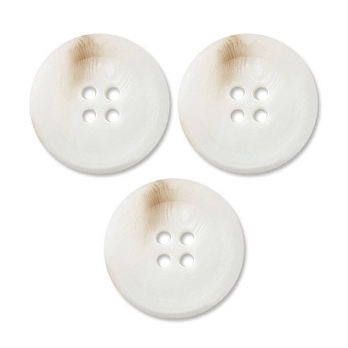 동대문단추왕 고급 무광 코트 가디건 단추 40mm, 플러스/WT, 3개