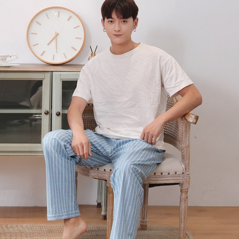 0102 페어ST 9부 파자마 바지