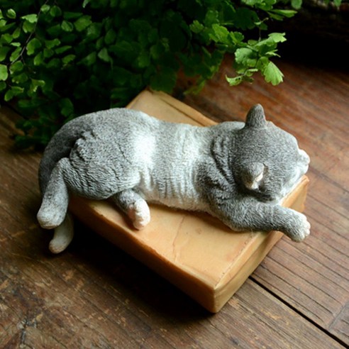 JHCOMPANY 미니멀 고양이 장식 오브제, E