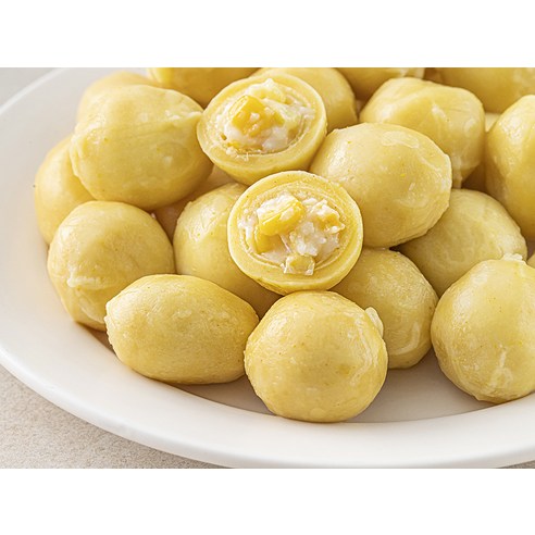밀&쿡 스위트 콘치즈볼 (냉동), 1kg, 1개