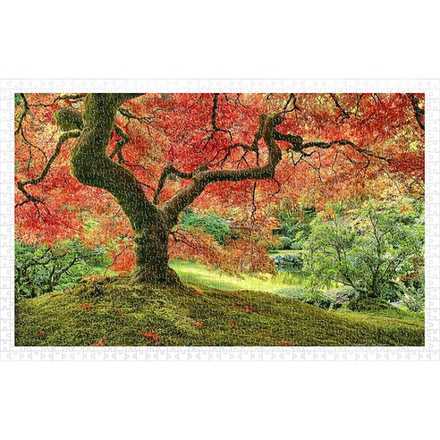 핀투 플라스틱 재질 미니퍼즐 PO, 포틀랜드의 일본 정원(PO1000-H2296), 1000피스