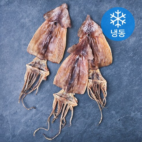 청해명가 동해안에서 말린 건오징어 3미 (냉동), 1개, 180g