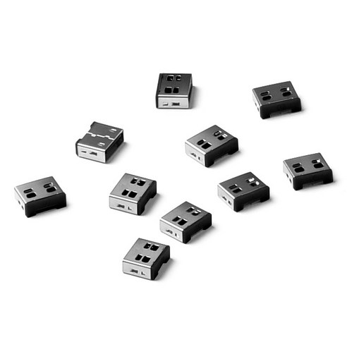 스마트키퍼 USB 포트락 블랙 10p, UL03P1
