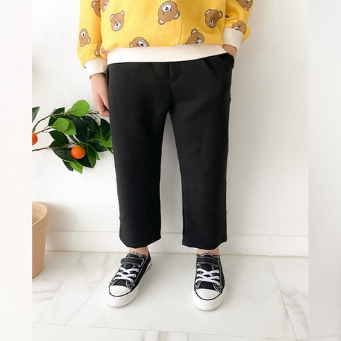 아도르베베 아동용 베이직 스판 슬랙스