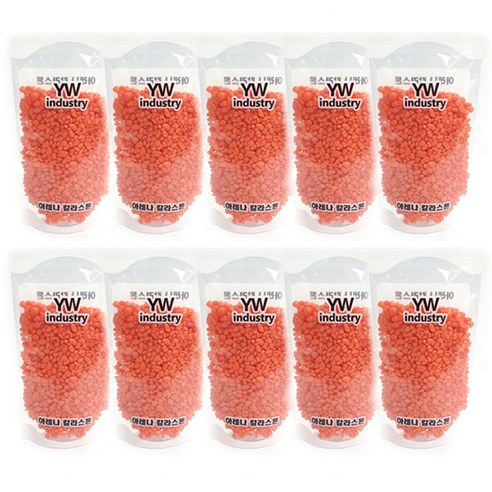 칼라스톤 200g, 주황, 10개