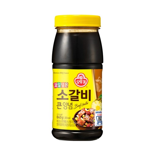 오뚜기 소갈비 큰양념, 2.1kg, 2개