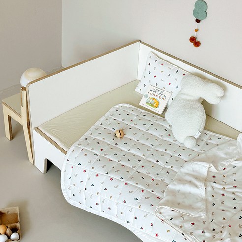 꿈결 같은 편안함, 프랑브아즈 유아용 쁘띠팜 모달 누비 방수패드 프랑브아즈