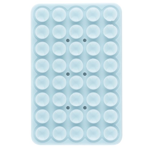 구스페리 파스텔 양면 흡착식 실리콘 부착 패드, 스카이, 1개