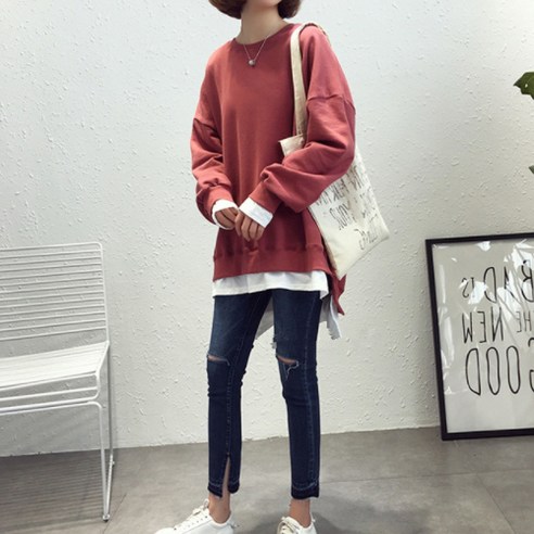 루즈핏 수유 임부복 8362