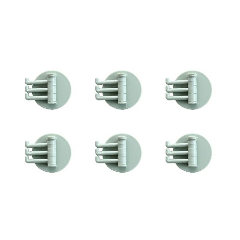 해피제이 모자 마스크 다용도 벽후크, 그린, 6개