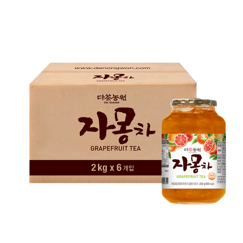 다농원 자몽차, 2kg, 6개