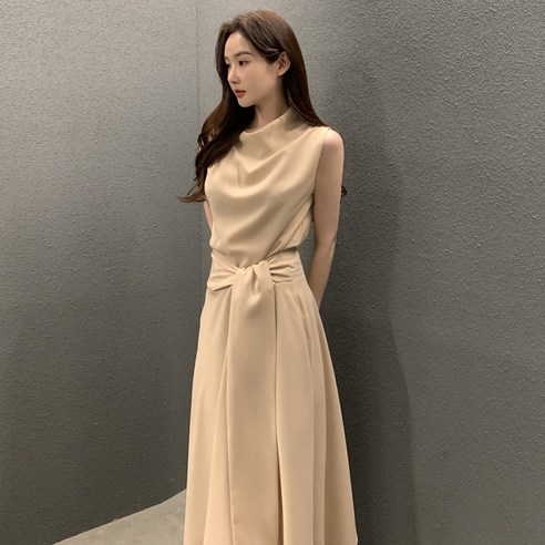 피어니스트 파일카라 나시 롱 원피스