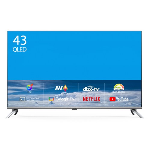 더함 FHD QLED 구글 OS TV, 109cm (43인치), NA431QLED, 스탠드형, 고객직접설치 TV/영상가전