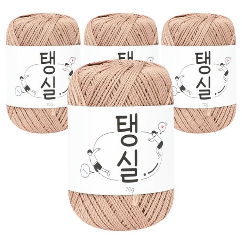 탱실 뜨개실 4p, 06 베이지