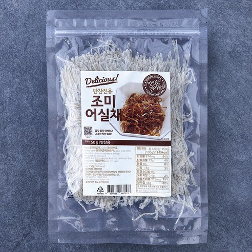 해맑은푸드 반찬전용 조미 어실채, 1개, 150g
