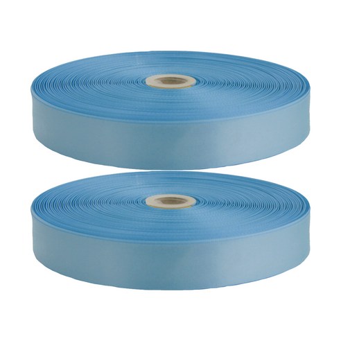 아이엔피 공단리본 25mm 2p, 옥색(25A090), 90m