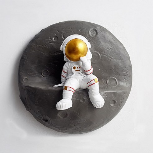 우주비행사 달우주 벽 장식품, 드루와