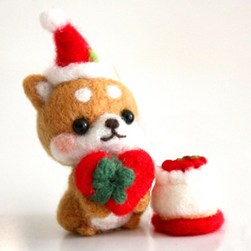 아트조이 DIY 양모펠트 키트, 1세트, 새해 선물 강아지