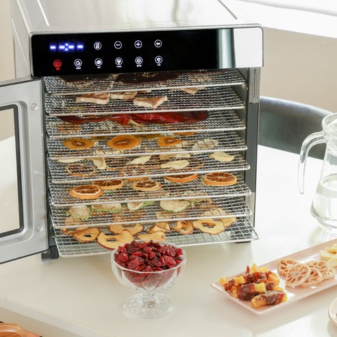 가정에서 만드는 건강한 간식을 위한 필수품: 리큅 스테인리스 8단 식품건조기